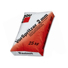 Баумит Форшпритцер цементная стартовая, 25кг. Баумит Форшпритцер цементная стартовая, 25кг.