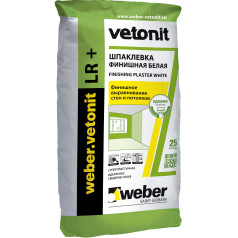 Vetonit LR+, шпаклевка на основе полимеров 1-5 мм, 20 кг Vetonit LR+, шпаклевка на основе полимеров 1-5 мм, 20 кг