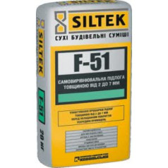 Силтек F-51 наливной пол 2-7 мм, 25 кг Силтек F-51 наливной пол 2-7 мм, 25 кг