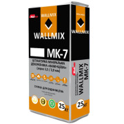 Wallmix МК-7 «Камешковая» декоративная Штукатурка, серая, 25 кг Wallmix МК-7 «Камешковая» декоративная Штукатурка, серая, 25 кг