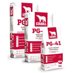 Stabil PG-41, шпаклевка финишная гипсовая супербелая, 4 кг Stabil PG-41, шпаклевка финишная гипсовая супербелая, 4 кг