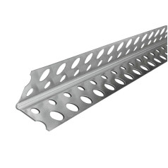 Уголок алюминиевый перфорированный 2,5 м