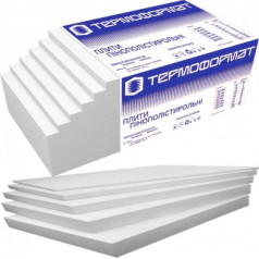 Пенопласт Термоформат EPS 80, 1000*500*50 мм