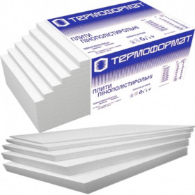 Пенопласт Термоформат EPS 80, 1000*500*50 мм