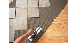 Как укладывать плитку на пол из фанеры? Как укладывать плитку на пол из фанеры?