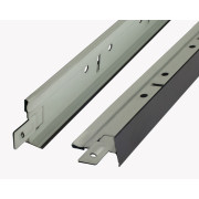 Alubest, поперечный профиль Т-24, RAL 9005, черный