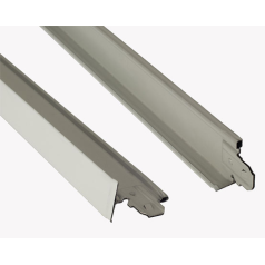 Alubest, поперечный профиль Т-24, RAL 9006, серый