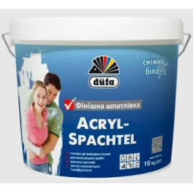 Dufa Acryl-Spachtel, Шпаклевка финишная, белая 