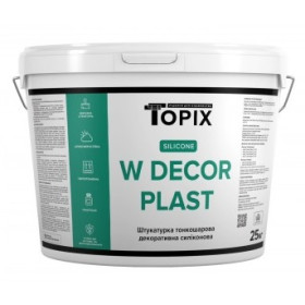 Topix W Decor Plast Silicone-Silicate, Штукатурка декоративная, 25 кг