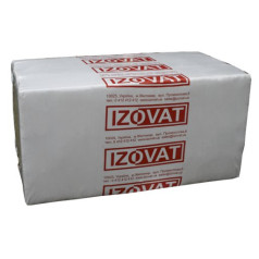 Izovat 135, фасадная базальтовая вата 100 мм Izovat 135, фасадная базальтовая вата 100 мм