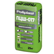 Полипласт ПЦШ-017, Штукатурка цементно-известковая, 25 кг Полипласт ПЦШ-017, Штукатурка цементно-известковая, 25 кг