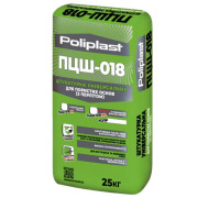 Полипласт ПЦШ-018, Штукатурка цементная универсальная, с перлитом, 25 кг Полипласт ПЦШ-018, Штукатурка цементная универсальная, с перлитом, 25 кг