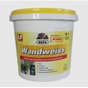 Dufa Wandweiss D1, белая матовая дисперсия, 1 л Dufa Wandweiss D1, белая матовая дисперсия, 1 л