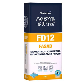 Snezka Acril-Putz Фасад, шпаклевка цементная до 30 мм, 20 кг.