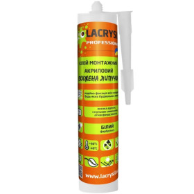 Клей монтажный Lacrysil Бешеная Липучка, акриловый, 400 мл