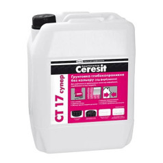 Ceresit СТ-17 Супер, грунтовка глубокопроникающая бесцветная (под покраску), 5 л Ceresit СТ-17 Супер, грунтовка глубокопроникающая бесцветная (под покраску), 5 л
