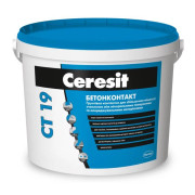 Ceresit CT-19 Бетонконтакт, грунтовка с высокой адгезией Ceresit CT-19 Бетонконтакт, грунтовка с высокой адгезией