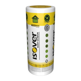 Isover ROLL 42 (EKO), Минераловатный утеплитель, 50 мм / 100 мм