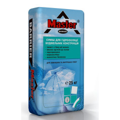 Мастер Барьер, цемнтная гидроизоляция, 25 кг. Мастер Барьер, цемнтная гидроизоляция, 25 кг.