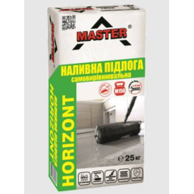 Мастер Горизонт наливной пол для теплых полов 3-15мм, 25 кг