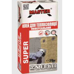 Мастер Супер для армирования/приклеивания ППС и минваты, 25 кг Мастер Супер для армирования/приклеивания ППС и минваты, 25 кг