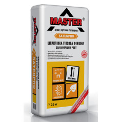 Мастер СатенПро, гипсовая шпаклевка до 3 мм, 25 кг Мастер СатенПро, гипсовая шпаклевка до 3 мм, 25 кг