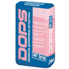 DOPS ART Spray, Полимерная декоративная штукатурка, 20 кг DOPS ART Spray, Полимерная декоративная штукатурка, 20 кг