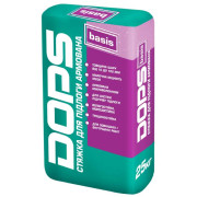 DOPS Basis, Стяжка напольная армированная, 10-100 мм, 25 кг DOPS Basis, Стяжка напольная армированная, 10-100 мм, 25 кг