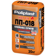Полипласт ПП-018, Клей для печей и каминов, 20 кг Полипласт ПП-018, Клей для печей и каминов, 20 кг