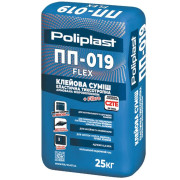 Полипласт ПП-019 FLEX, Клей эластичный, армированный фиброволокном, 25 кг