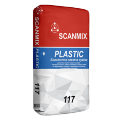 Scanmix PLASTIC 117, Клей для плитки, 25 кг Scanmix PLASTIC 117, Клей для плитки, 25 кг