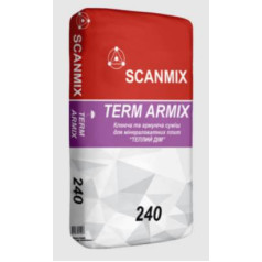 Scanmix TERM ARMIX 240, Клеевая смесь, 25 кг Scanmix TERM ARMIX 240, Клеевая смесь, 25 кг