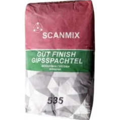 Scanmix 535 FINISH - Шпаклевка гипсовая, 20 кг Scanmix 535 FINISH - Шпаклевка гипсовая, 20 кг
