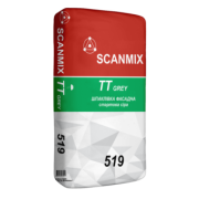 Scanmix ТТ Grey 519 - Шпатлевка цементная стартовая, 25 кг Scanmix ТТ Grey 519 - Шпатлевка цементная стартовая, 25 кг