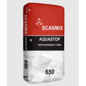 Scanmix AQUASTOP 650, Смесь гидроизоляционная, 25кг