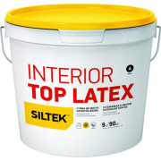 Силтек Interior Top Latex, интерьерная краска, 9 л Силтек Interior Top Latex, интерьерная краска, 9 л