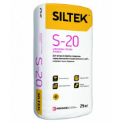 Siltek S-20, Шпаклевка гипсовая финишная, 25 кг Siltek S-20, Шпаклевка гипсовая финишная, 25 кг