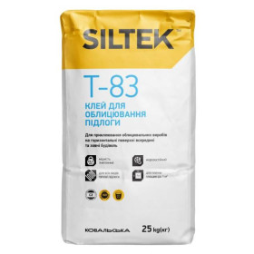 Siltek T-83, Клей для облицовки пола, 25 кг
