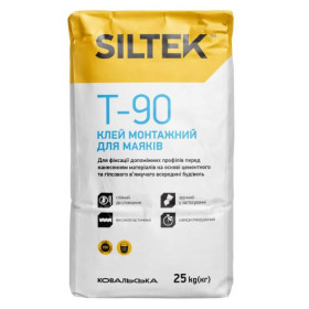 Siltek T-90, Клей монтажный для маяков, 25 кг