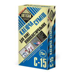 Артисан С-15 для приклеивания и армиррования ППС, 25кг Артисан С-15 для приклеивания и армиррования ППС, 25кг