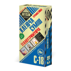 Артисан С-18 клей для печей, каминов, теплых полов 20кг Артисан С-18 клей для печей, каминов, теплых полов 20кг