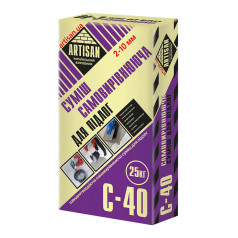 Артисан С-40 наливной пол 2-10 мм, 25кг Артисан С-40 наливной пол 2-10 мм, 25кг