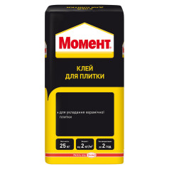 Момент клей для плитки, 25 кг Момент клей для плитки, 25 кг