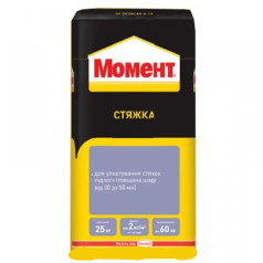Момент стяжка для пола 30-50 мм, 25 кг Момент стяжка для пола 30-50 мм, 25 кг