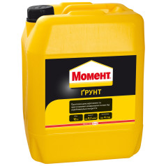 Момент Грунт, грунтовка глубокопроникающая, 10 л Момент Грунт, грунтовка глубокопроникающая, 10 л