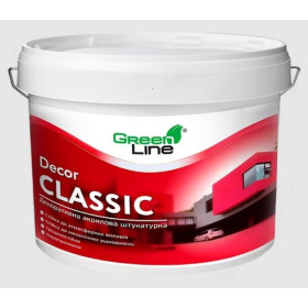 Green Line Decor CLASSIC, Декоративная акриловая штукатурка, Короед, 25 кг