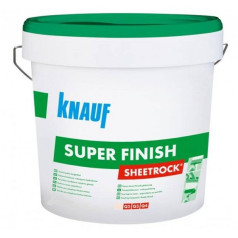 Кнауф Sheetrock SuperFinish, готовая шпаклевка 1-3 мм, 5,4 кг Кнауф Sheetrock SuperFinish, готовая шпаклевка 1-3 мм, 5,4 кг