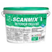 Краска Scanmix INTERIOR DELUXE, интерьерная, 14 кг Краска Scanmix INTERIOR DELUXE, интерьерная, 14 кг