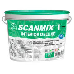 Краска Scanmix INTERIOR DELUXE, интерьерная, 14 кг Краска Scanmix INTERIOR DELUXE, интерьерная, 14 кг