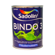 Sadolin BINDO 3, Глубокоматовая латексная краска, 0,9 л Sadolin BINDO 3, Глубокоматовая латексная краска, 0,9 л